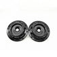 Car modified universal basin honk horn high and low 12V waterproof super loud personality tide red ring horn