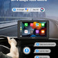 7" IPS Touchscreen Portable Car Stereo with Wireless CarPlay and Android Auto CarPlay Screen for Car, Portrait & Landscape