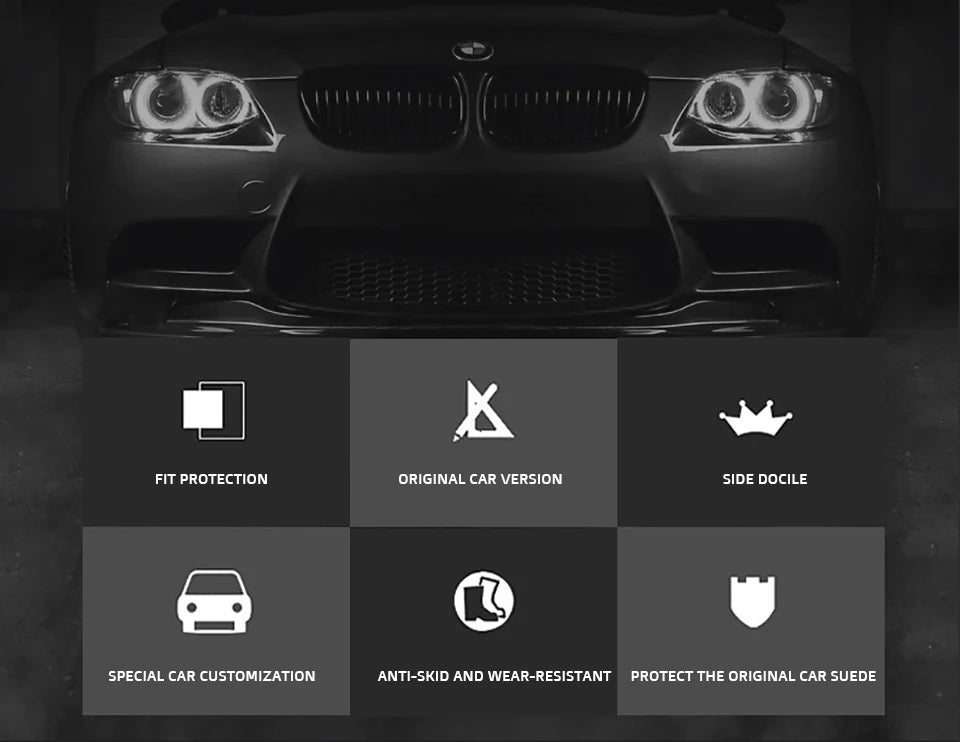 TITIPLER Custom Car Floor Mats For Alfa Romeo Stelvio Auto Carpets Foot Coche Accessorie