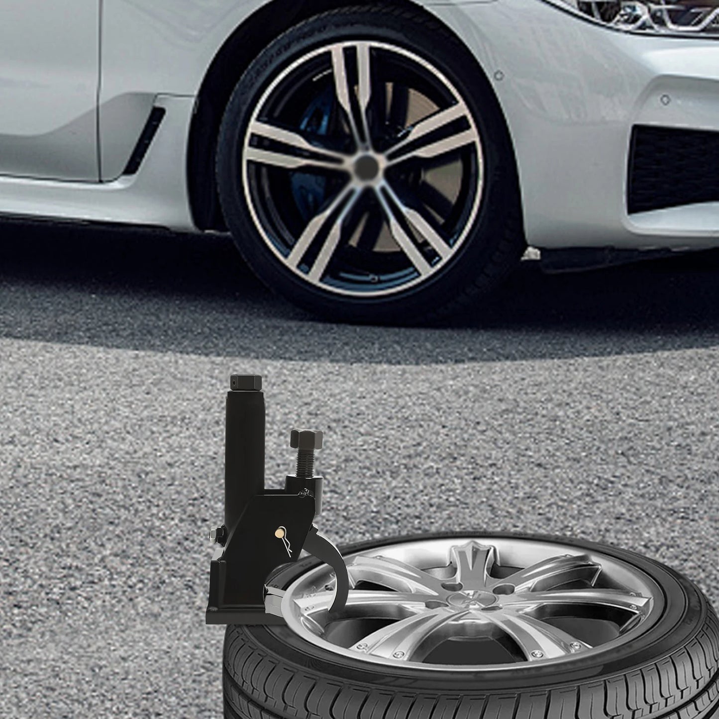 Manual Bead Breaker Manual Tire Changer Removal Machine for ATV/Truck/Tires 10-21 inch Portable Tire Changing Tool