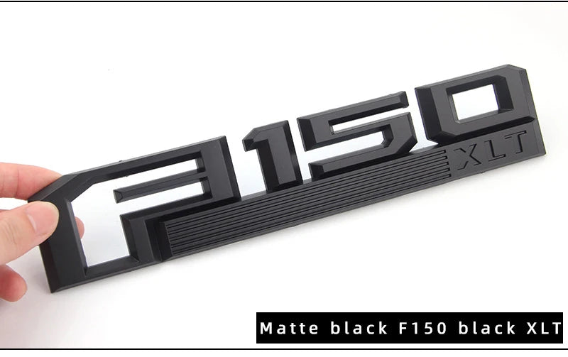 2PCS ABS Car sticker emblem accessories auto decal badge styling for Ford F-150 raptor xlt lARIAT   Logo