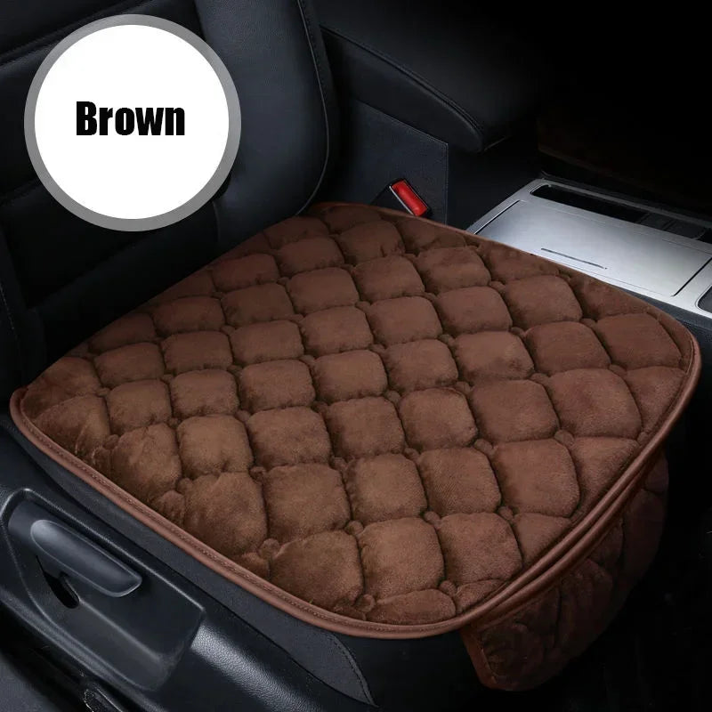 Car Seat Covers Full Set Plush Cars Accessories Breathable Car Seat Covers Universal for All Seasons Covers Cars Seats Warm Soft