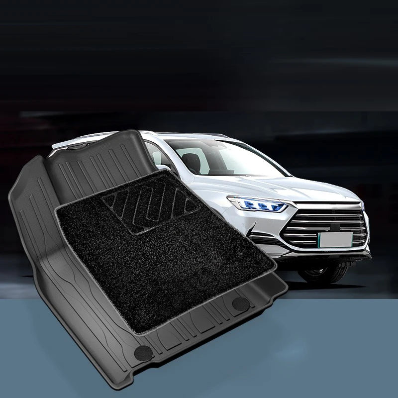 TPE Car Floor Mats For BYD Song Pro Dmi 2024 2025 Cargo Liners Waterproof Non-slip Seat Back Protector Trunk Mats Car Carpet
