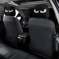 2pcs Car Headrest Pillowcases Spooky Halloween Christmas Decorations Funny Scary Car Interior Accessories Fit for All Vehicles