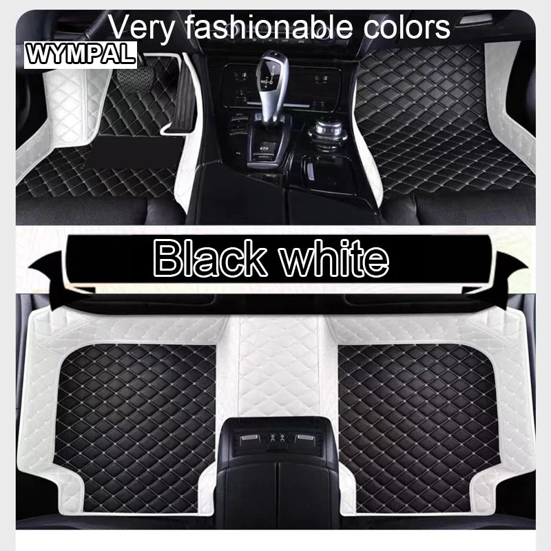 Custom Auto Luxury Leather Car Floor Mat For Renault Clio 4 2013 2014 2015 2016 Car Mat Full Set Women Waterproof Accessories