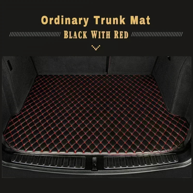 Car Trunk Mats For Peugeot 5008 2017 2018 2019 2020 2021 2022 2023 Auto Cargo Liner Carpets Accessories Products Automobiles
