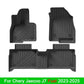 for Chery Jaecoo J7 2023 2024 2025 Floor Mats Car Mat TPE Waterproof Foot Mat Full Covers Accessories Specialized