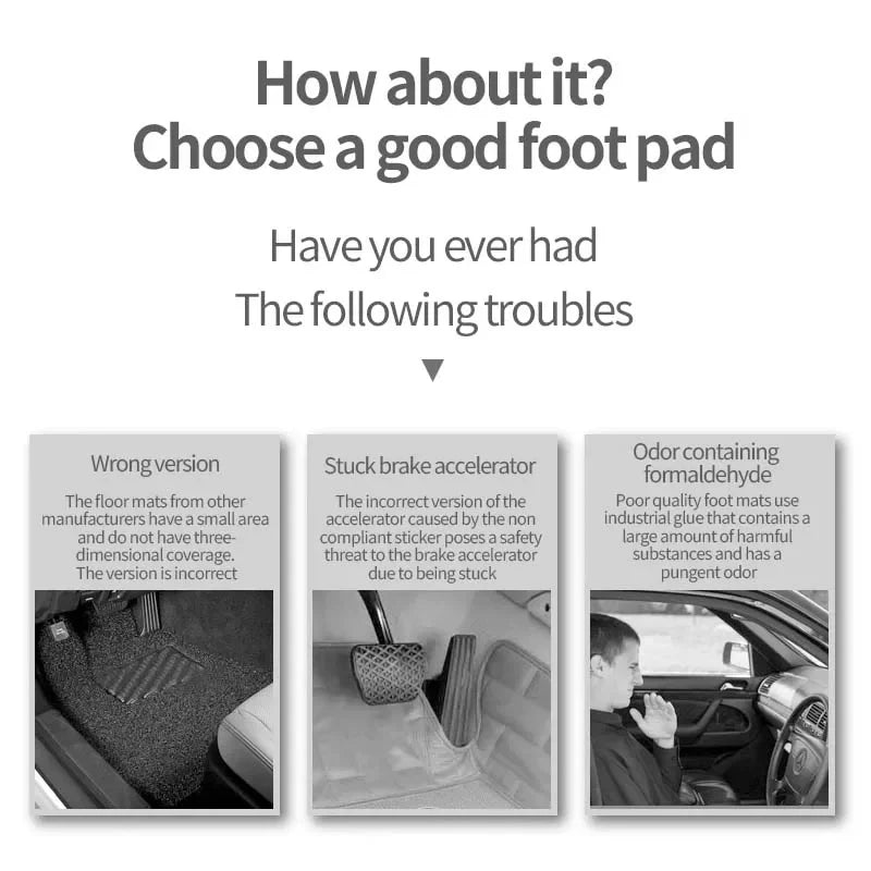 For Lexus ES 300h XV60 2013 2014 2015 2016 2017 2018 Accessories TPE Auto Floor Mat Foot Panel Line Carpet Pad Waterproof Parts