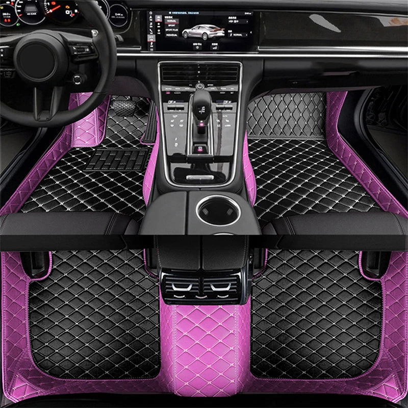 Car Floor Mat For Seat León 5F 2013~2019 Waterproof Tapete Automotivo Para Carro Car Mats Set Alfombra Para Auto Car Accessories