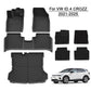 For VW ID.4 ID4 CROZZ 2021 2022 2023 2024 2025 TPE Floor Mats Rear Trunk Mats Layer Foot Pads Salon Carpet Full Cover LHD