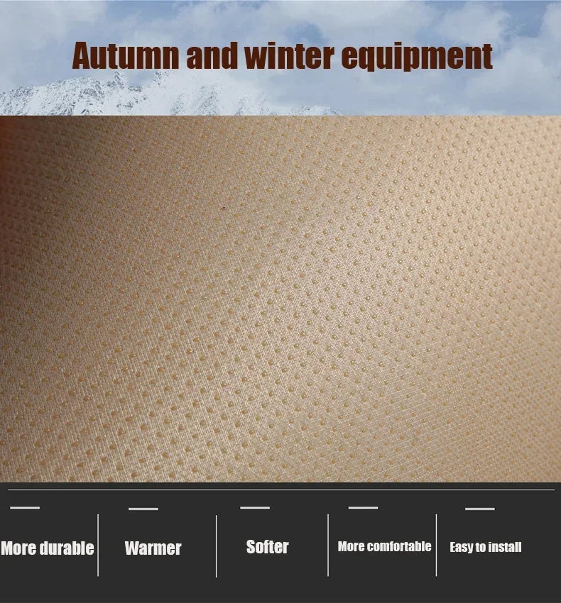 Car Seat Covers Full Set Plush Cars Accessories Breathable Car Seat Covers Universal for All Seasons Covers Cars Seats Warm Soft