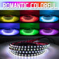 Universal Car Chassis Flexible LED Strip Light Remote /APP Control RGB Neon Light Ambient Atmosphere Lamp Auto Accessories Kit