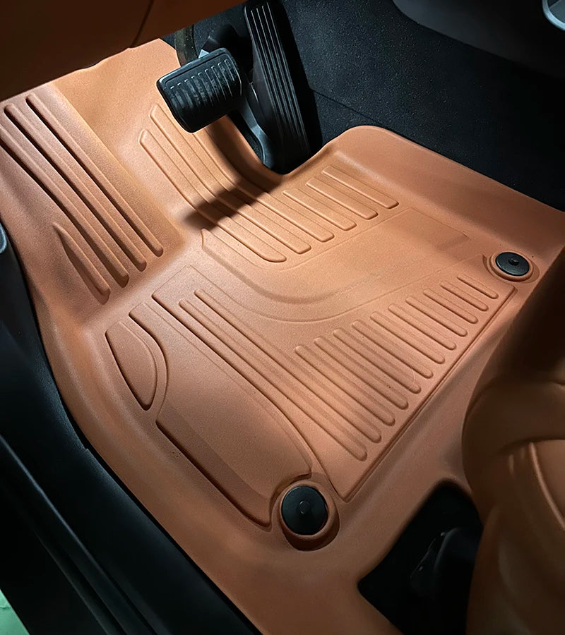 Wholesale Car Floor Mats for Lixiang L7 2023 2024 2025 Waterproof Non-slip Foot Pad TPE Car Carpet Black Floor Liners Trunk Mats