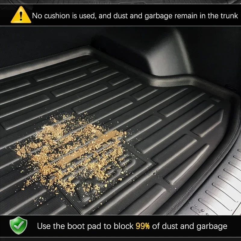 For Nissan Bluebird Altima U13 Accessories 1992~1997 Auto Trunk Mat Floor Tray Liner Cargo Boot Carpe Waterproof Anti-slip EVA