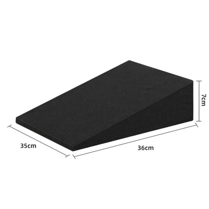 1Pieces Black Memory Foam Car Seat Cushion – Leveling Pad, Height-Enhancing, Fatigue Relief, Ideal Car Accessory