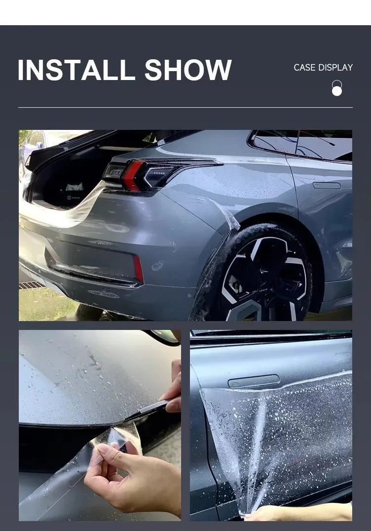 XPEL TPH PPF Paint Protection Film High Gloss Transparency Environmentally Safe Superior Clarity Self Healing Surface Cost