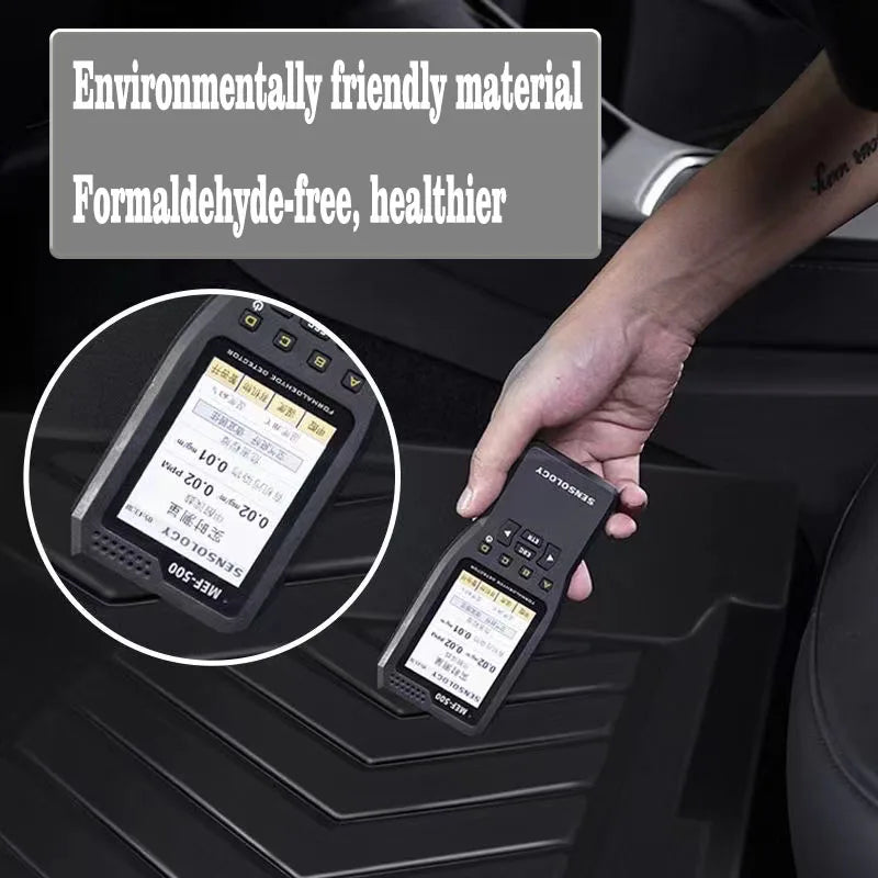 TPE Car Floor Mat For Land Rover Discovery 4 L319 LR4 2010~2016 Luxury Leather Waterproof Foot Pads LHD Carpets Auto Accessories