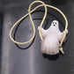 Swinging Car Ghost Halloween Pendant Swinging Charm Car Mirrors Decorations Exquisite Cute Car Interior Rear View Mirrors