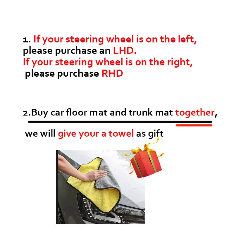 Car Floor Mat For Seat León 5F 2013~2019 Waterproof Tapete Automotivo Para Carro Car Mats Set Alfombra Para Auto Car Accessories