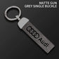 Car Logo Keychain Decoration Pendant Key Ring For Audi A5 Q5 A3 A4 A6 A1 A2 A7 A8 Q1 Q2 Q3 Q4 Q6 Q7 Q8 TT S5 B8 Quattro C6 B9 B6