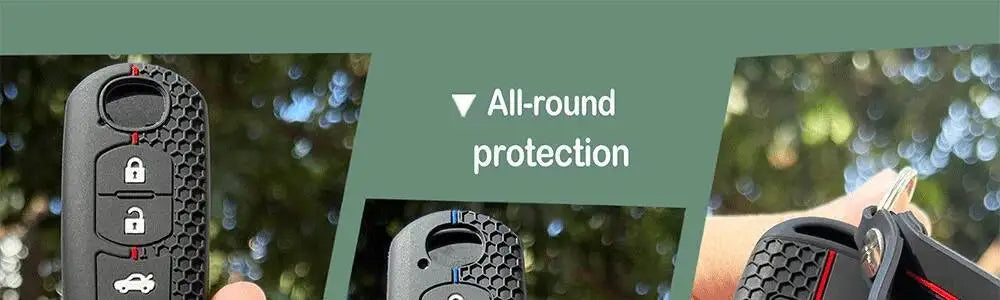 For Mazda 2 3 6 CX-5 CX-3 CX-9 CX-7 MX-5 Silicone Key Case With Keychain Protection Cover Car Key