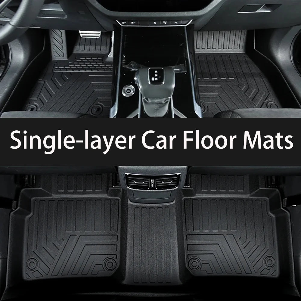 For Exeed RX Omoda C9/9 2024~2026 2025 LHD Car TPE Floor Mats Scratch Resistant Carpets Pad Interior Accessories