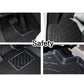 For VW ID.4 ID4 CROZZ 2021 2022 2023 2024 2025 TPE Floor Mats Rear Trunk Mats Layer Foot Pads Salon Carpet Full Cover LHD