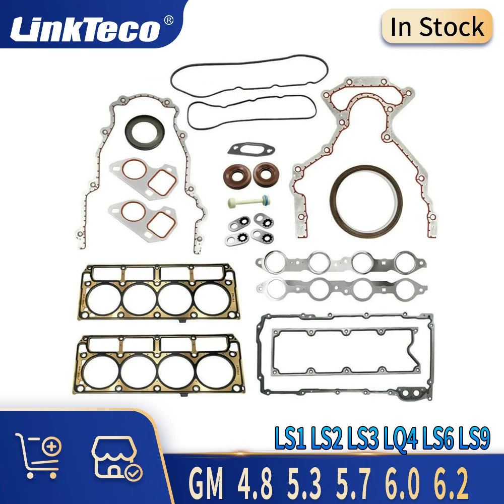 Engine Cylinder Head Gasket Kit 4.8 5.3 5.7 6.0 6.2 L For GM CADILLAC CHEVROLET GMC AVANTIAC PONTIAC SAAB BUICK HUMMER ISUZU