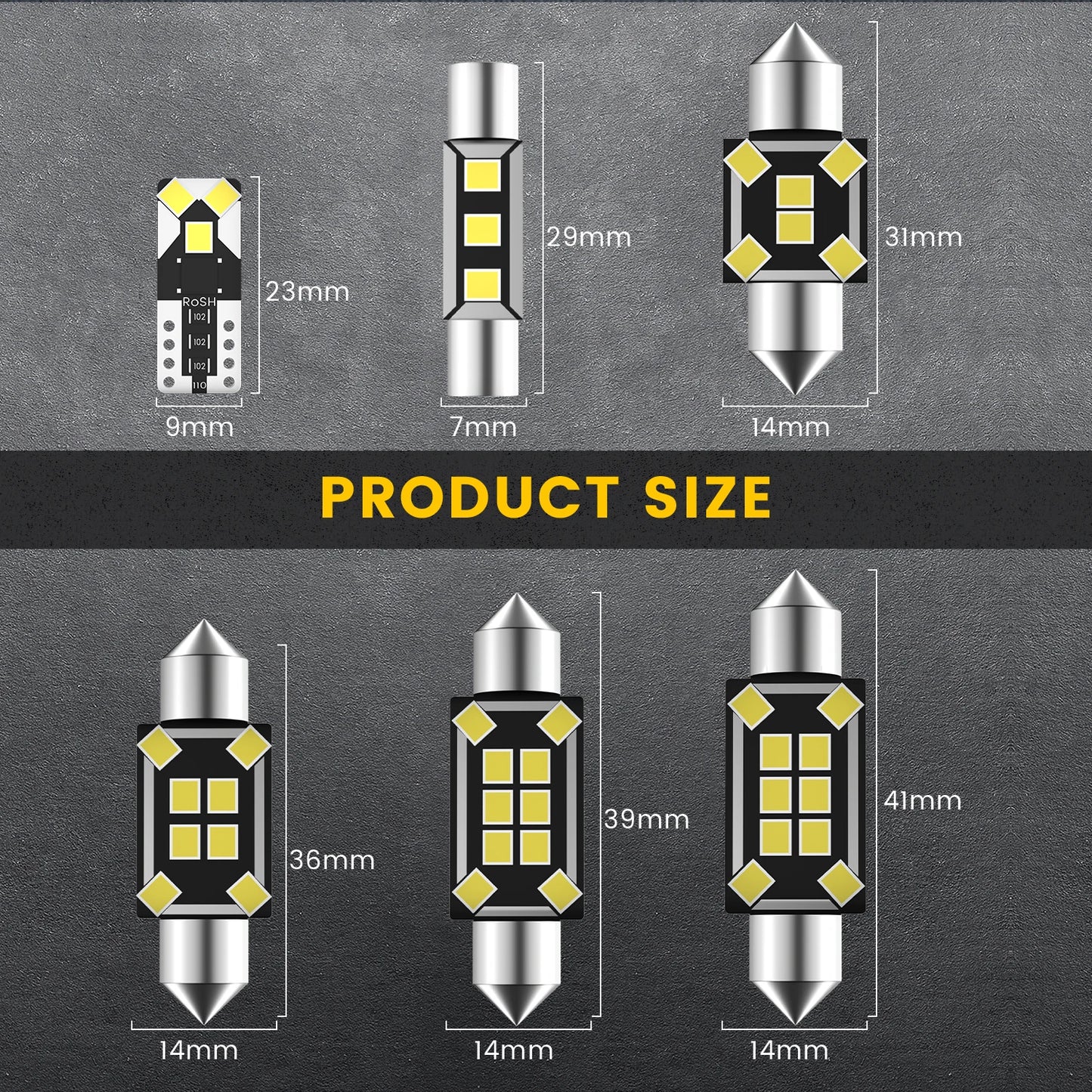 Car Interior Light LED For RENAULT Grand Scenic 2 3 2004 2005 2006 2007 2008 2009 2010 2011 2012 2013 2014 2015 2016 Canbus