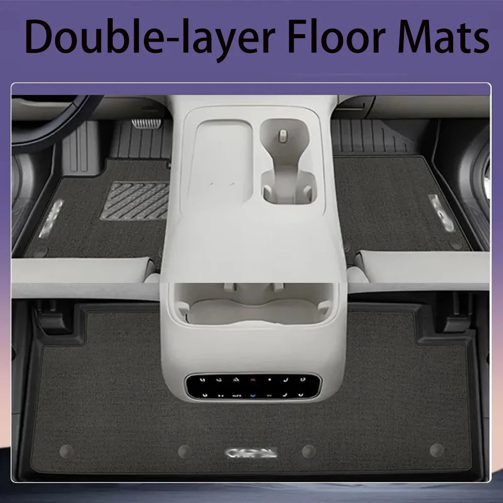 For Leapmotor B10 2025~2026 LHD Car TPE Floor Mats Waterproof Carpets Anti-scratch Protection Interior Accessories