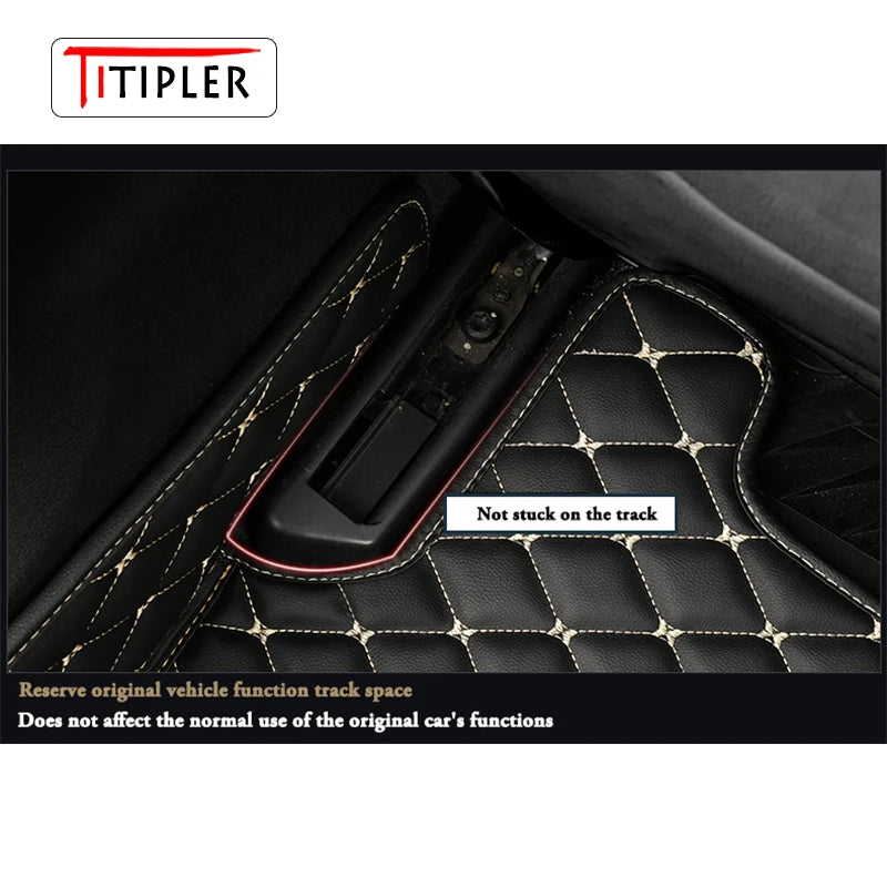 TITIPLER Custom Car Floor Mats For Alfa Romeo Stelvio Auto Carpets Foot Coche Accessorie