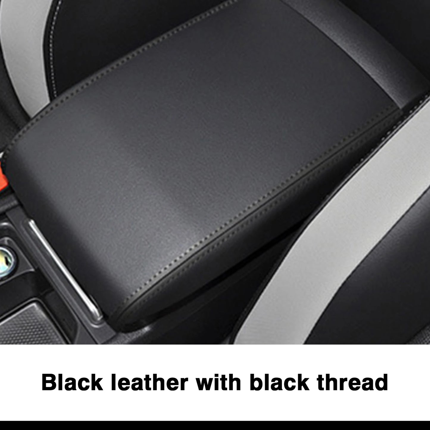 For Volkswagen VW Golf 8 MK8 2020 2021 Suede Leather Car Armrest Box Protector Cover Central Control Interior Accessories