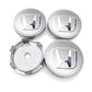 4pcs 60mm Car Wheel Center Hub Cap Rim Cover Emblem Stickers For Honda Civic Fit Jazz Accord Pilot Passport Stepwgn CRV BRV HRV