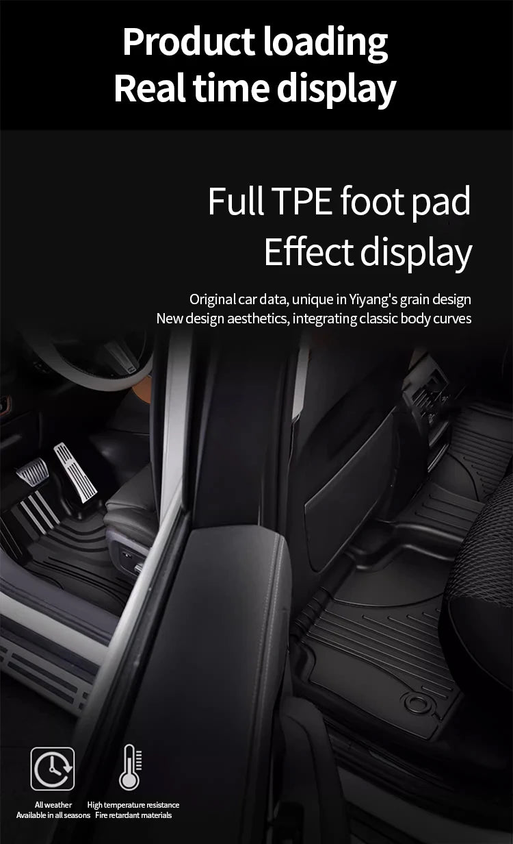 TPE Car Floor Mats For Subaru Forester SJ 2014 2015 2016 2017 2018 Waterproof Leather Pad LHD Foot Rugs Carpets Auto Accessories