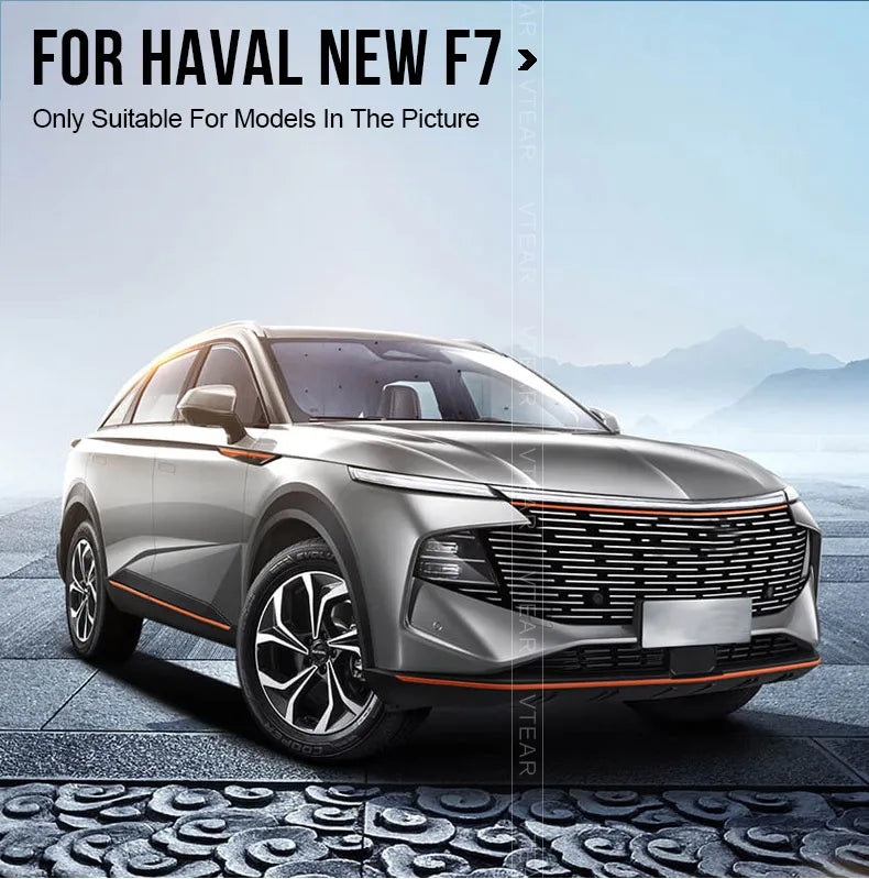 Vtear Car Floor Mats Cover PU Carpet Non-Slip Pads Protector Styling Interior Decoration Accessories For Haval New F7 2024 2025