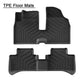 For Leapmotor T03 2023 2024 2025 TPE Floor Mats Rear Trunk Mats Layer Foot Pads Salon Carpet Full Cover Interior Car Accessories