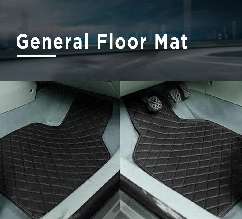 Universal General Car Floor Mats Floorlines Foot Pads Interior Carpets Waterproof Auto Rugs Styling Part Accessories Protective
