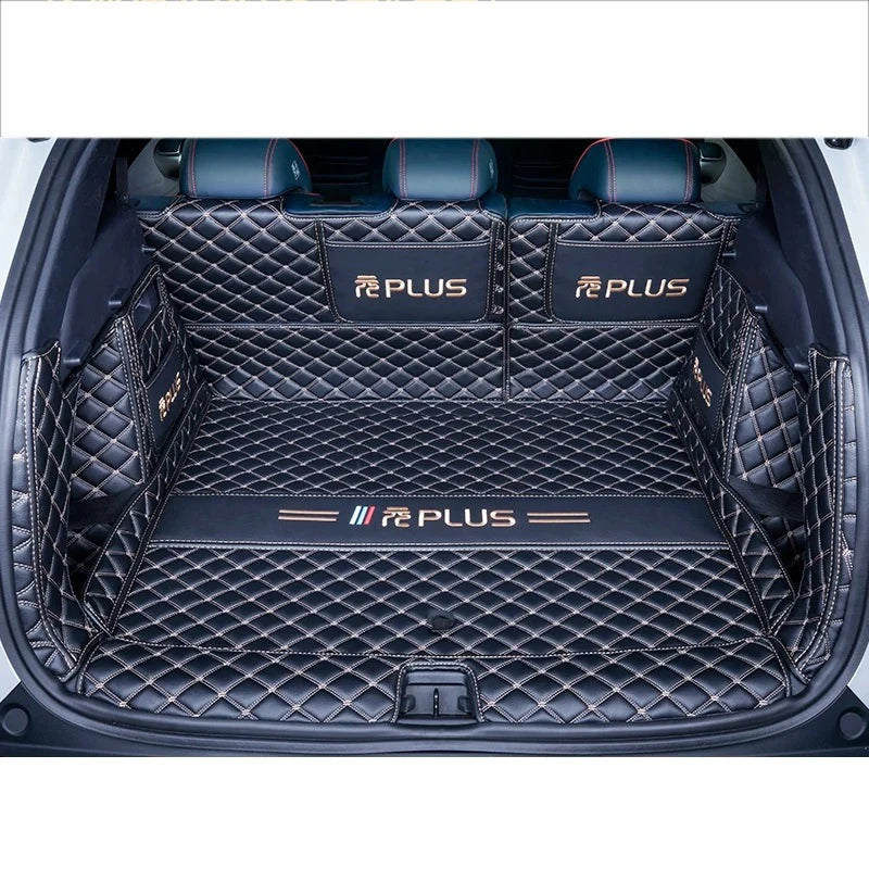 Custom For BYD Atto 3 Yuan Plus 2023 2024 2025 Car Rear Trunk Mat Cargo Boot Liner Tray Rear Boot Luggage Floor Carpet Tray Acce