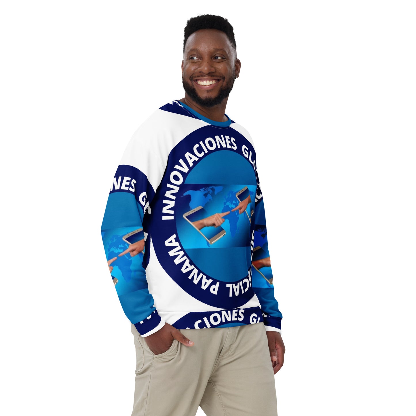 Sudadera unisex moda Caballero Innovaciones Globales Line  Los mas vendidos del mes