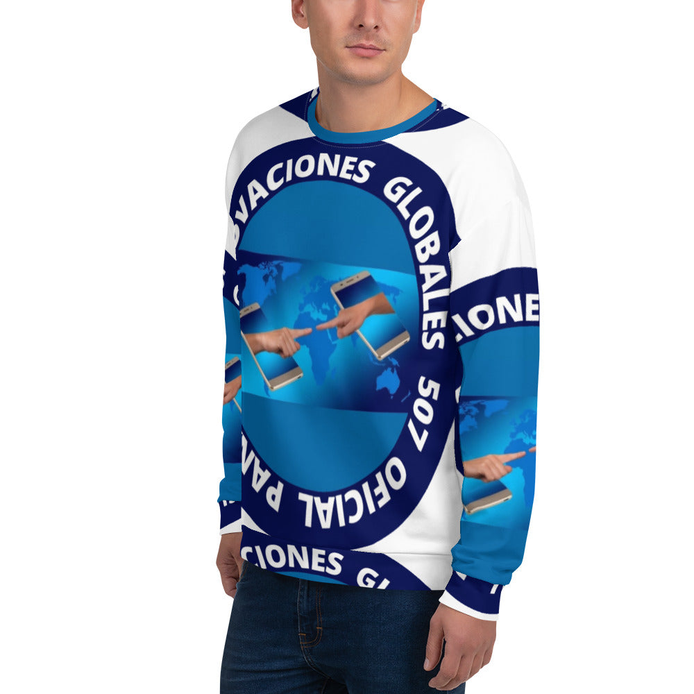 Sudadera unisex moda Caballero Innovaciones Globales Line  Los mas vendidos del mes