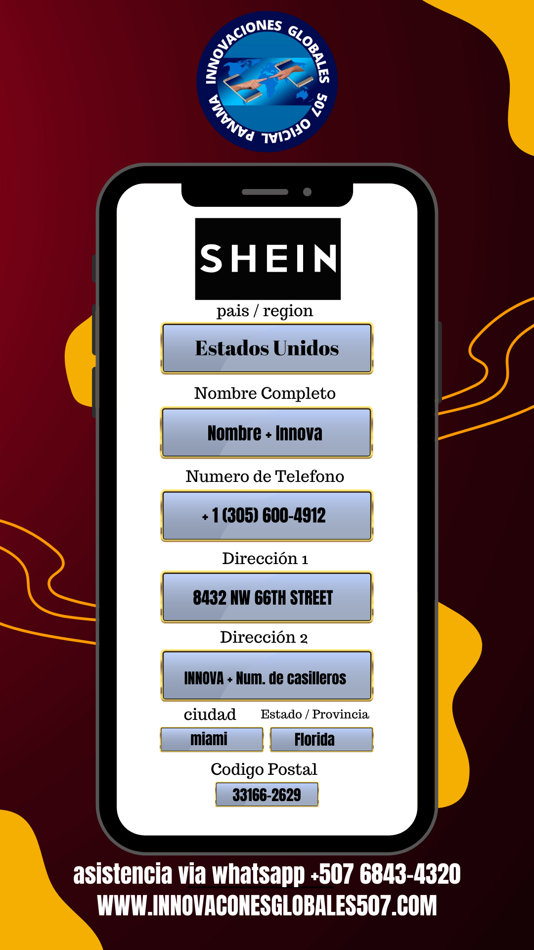 ♦️Servicio Casilleros Gratis♦️ Tarifa Nuestro comercio electrónico por brindarte el Servicio Logística Internacional                               
♦️(1 Libra)= 3.75$♦️