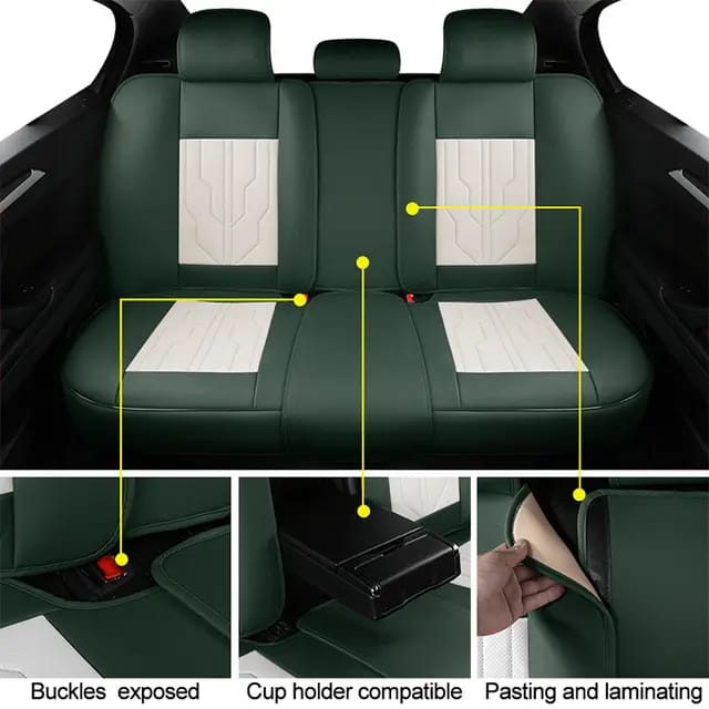 Fundas Protectoras Impermeables para todo tipo de Autos SET COMPLETO Tapicería Automotriz