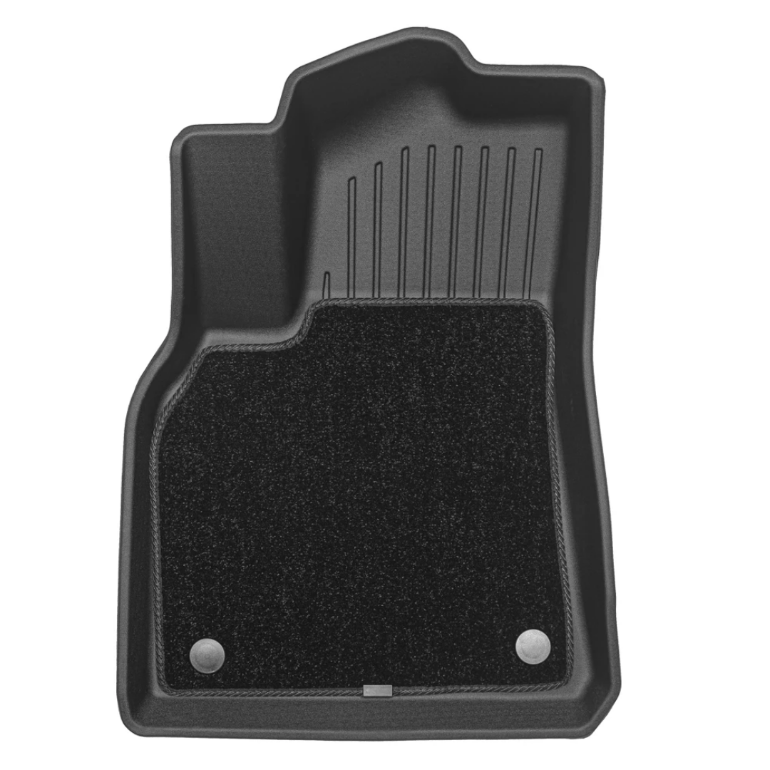 TPE Alfombras DOBLES TERMOPLÁSTIC ELASTOMER  Personalizadas TPE A Medida Exacta de tu Automóvil 7 a 9 Pasajeros 3 Filas Alfombras TPE (NO Incluye Alfombras de Maletero o Cajuela)