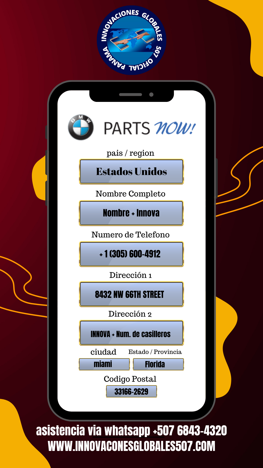 ♦️Servicio Casilleros Gratis♦️ Tarifa Nuestro comercio electrónico por brindarte el Servicio Logística Internacional                               
♦️(1 Libra)= 3.75$♦️