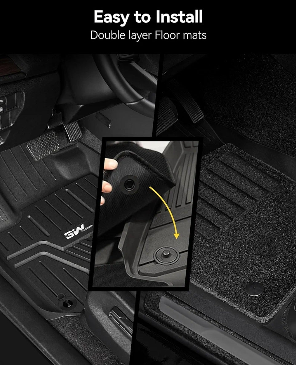 DOBLES TPE TERMOPLÁSTIC ELASTOMER💠Honda CR-V 2020-2026💠 COMPLETO Los mas vendidos del mes accesorio para autos