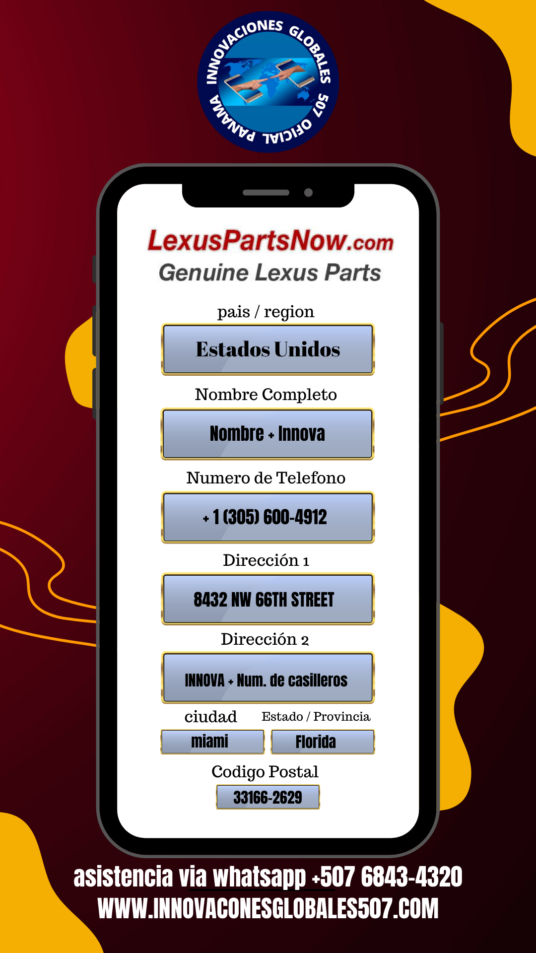 ♦️Servicio Casilleros Gratis♦️ Tarifa Nuestro comercio electrónico por brindarte el Servicio Logística Internacional                               
♦️(1 Libra)= 3.75$♦️