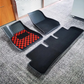 TPE Alfombras DOBLES TERMOPLÁSTIC ELASTOMER  Personalizadas TPE A Medida Exacta de tu Automóvil 7 a 9 Pasajeros 3 Filas Alfombras TPE (NO Incluye Alfombras de Maletero o Cajuela)
