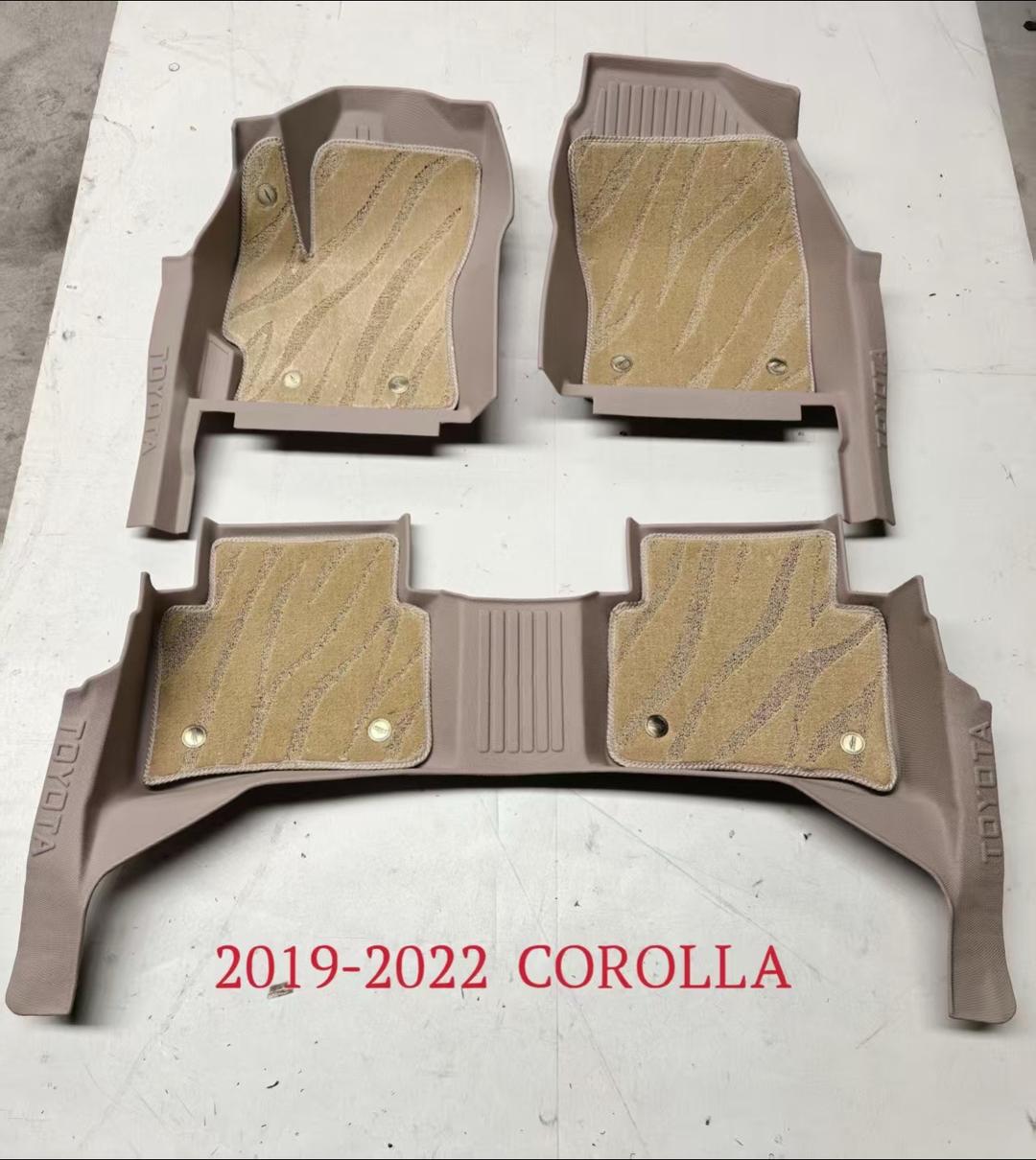 TPE Alfombras DOBLES TERMOPLÁSTIC ELASTOMER  Personalizadas TPE A Medida Exacta de tu Automóvil 7 a 9 Pasajeros 3 Filas Alfombras TPE (NO Incluye Alfombras de Maletero o Cajuela)