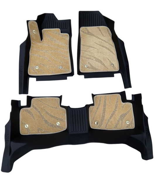 TPE Alfombras DOBLES TERMOPLÁSTIC ELASTOMER  Personalizadas TPE A Medida Exacta de tu Automóvil 2 a 5 PASAJEROS 2 Filas Alfombras TPE + Alfombras de Maletero o Cajuela