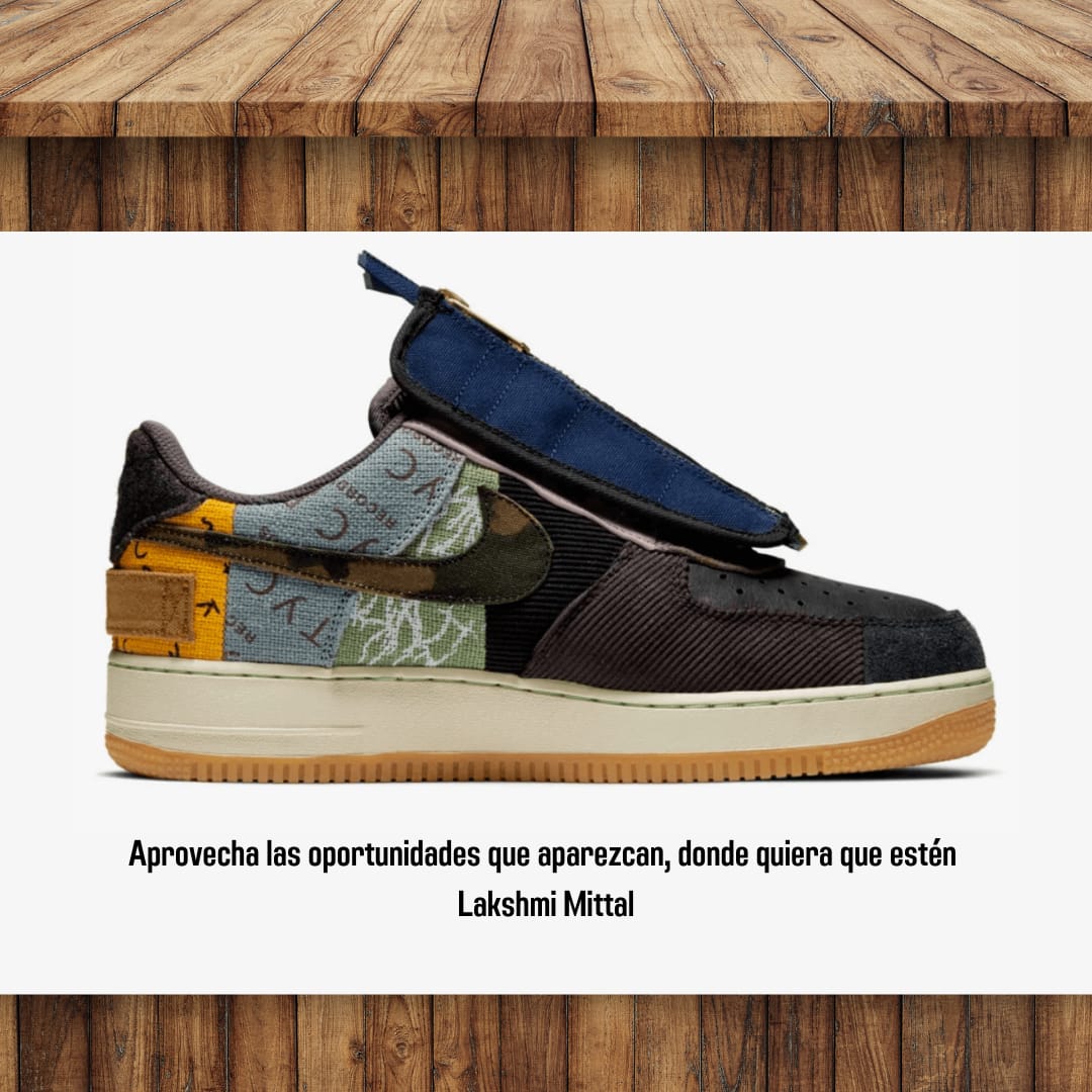 Nike Air Force One x Travis Zapatillas Originales Verificadas Autenticas stockx Los mas vendidos del mes StockXvideo